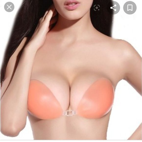 Self Adhesive Silicone Nude Color Backless - Picture 2 of 7